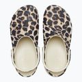 Women's Crocs Classic Platform Animal Remix slides bone/leopard 12