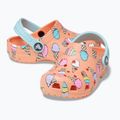 Children's Crocs Classic Pool Party Clog T orange 207846-83E flip flops 16