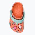 Children's Crocs Classic Pool Party Clog T orange 207846-83E flip flops 7