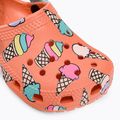Children's Crocs Classic Pool Party Clog T orange 207846-83E flip flops 8