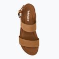 Timberland women's Malibu Waves 2Band saddle sandals 5