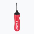 Water bottle with straw CCM 900 ml red 2
