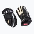 CCM JetSpeed FT4 SR hockey gloves black/white