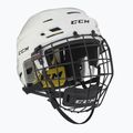 CCM Tacks 210 Combo white hockey helmet
