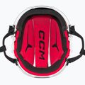 CCM Tacks 70 Combo junior hockey helmet white 4109872 12