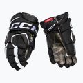 CCM Tacks AS-V Pro YTH black/white children's hockey gloves 2
