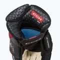 CCM JetSpeed FT6 Pro SR hockey gloves black/red/white 4