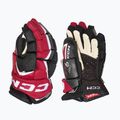 Children's hockey gloves CCM JetSpeed FT6 Pro JR black/red/white