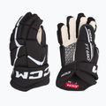 CCM JetSpeed hockey gloves FT680 SR black/white