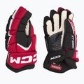 CCM JetSpeed hockey gloves FT680 SR black/red/white