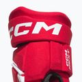 Children's hockey gloves CCM Next JR red/white 4
