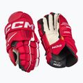 CCM Tacks XF Pro SR red/white hockey gloves 2