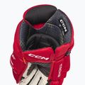 CCM Tacks XF SR red/white hockey gloves 4