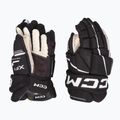 CCM Tacks XF80 SR black/white hockey gloves