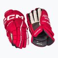 CCM Tacks XF80 SR red/white hockey gloves 2