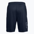 Men's training shorts Under Armour Tech Graphic academy/steel 2