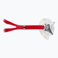 Aquasphere Vista white/red/clear swimming mask 3