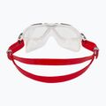 Aquasphere Vista white/red/clear swimming mask 4