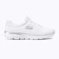 Women's training shoes SKECHERS Summits white/silver 2