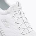 Women's training shoes SKECHERS Summits white/silver 8