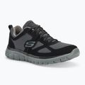 SKECHERS Burns Agoura black/gray men's shoes