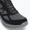 SKECHERS Burns Agoura black/gray men's shoes 7