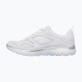Women's training shoes SKECHERS Summits Suited white/silver 8