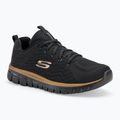 SKECHERS Graceful Get Connected women's shoes black/rose gold