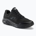 SKECHERS men's training shoes Arch Fit black