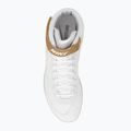 Men's wrestling shoes Nike Inflict 3 white/metallic gold 5