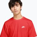 Men's T-shirt Nike Sportswear Club university red/white 3