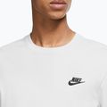 Men's longsleeve Nike Sportswear Club white/black 3