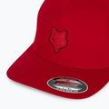 Baseball cap Fox Racing Fox Head Flexfit flame red 3