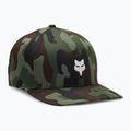 Men's Fox Racing Fox Head Camo Tech Flexfit green camo baseball cap