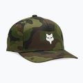 Children's baseball cap Fox Racing Camo 110 Sb Jr green camo