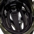 Fox Racing Crossframe Pro Ashr olive green bicycle helmet 11