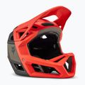Fox Racing Proframe RS Nuf orange flame bike helmet 6