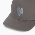 Baseball cap Fox Racing Fox Head Flexfit steel grey 3