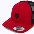 Fox Racing Fox Head Trucker flame red baseball cap 3