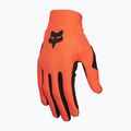 Fox Racing Flexair fluorescent orange men's cycling gloves 2