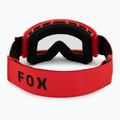 Fox Racing Main Core Jr fluorescent red/clear children's cycling goggles 3