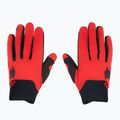 Men's cycling gloves Fox Racing Defend Wind Offroad fluorescent red 2