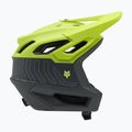 Fox Racing Dropframe Pro Runn fluorescent yellow bike helmet 2