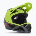 Fox Racing Rampage Barge fluorescent yellow bike helmet