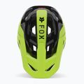 Fox Racing Rampage Barge fluorescent yellow bike helmet 5