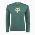 Fox Racing Ranger Jr hunter green children's cycling longsleeve