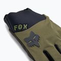 Men's cycling gloves Fox Racing Defend Wind Offroad olive green 4