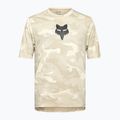 Men's cycling jersey Fox Racing Ranger Tru Dri cream