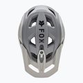 Fox Racing Speedframe 5050 light grey bicycle helmet 4