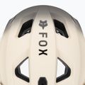 Fox Racing Speedframe Pro Backfade cream bike helmet 7